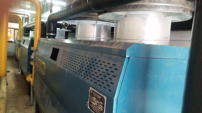 寶雞3臺1400KW燃氣冷凝模塊鍋爐安裝完成