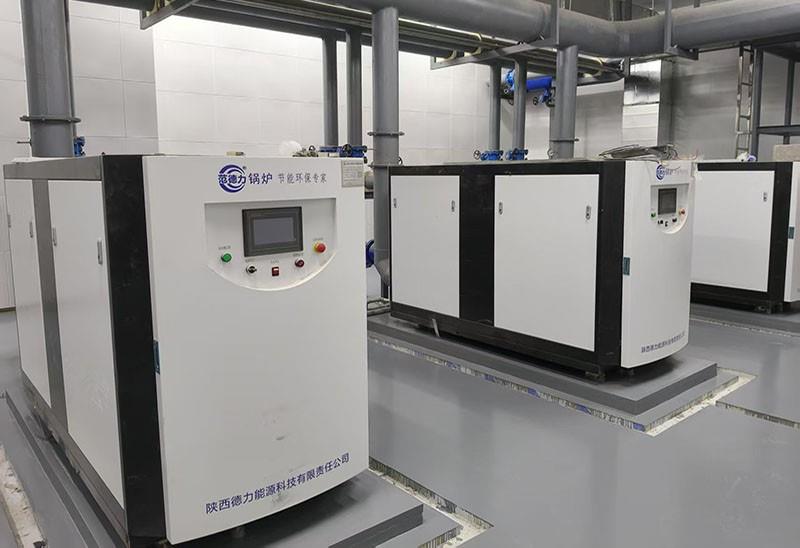 陜西2噸熱水供暖燃氣鍋爐案例